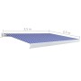 Toldo de carrete motorizado azul y blanco 350x250 cm de vidaXL, Toldos - Ref: Foro24-3052656, Precio: 775,89 €, Descuento: %