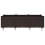 Brown PP planter with wheels 150x80x54 cm by vidaXL, Pots and planters - Ref: Foro24-367998, Price: 204,66 €, Discount: %