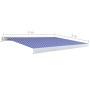 Blau-weiße motorisierte Rollenmarkise 400x300 cm von vidaXL, Markisen - Ref: Foro24-3052659, Preis: 979,10 €, Rabatt: %