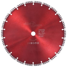 Diamond cutting disc with turbo steel 300 mm by vidaXL, Saw blades - Ref: Foro24-143223, Price: 43,99 €, Discount: %