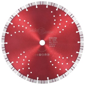 Diamond cutting disc with turbo and steel holes 300 mm by vidaXL, Saw blades - Ref: Foro24-143231, Price: 43,99 €, Discount: %