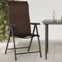 Folding garden chairs 2 units brown synthetic rattan by vidaXL, Garden chairs - Ref: Foro24-4007138, Price: 143,94 €, Discoun...