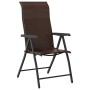 Folding garden chairs 2 units brown synthetic rattan by vidaXL, Garden chairs - Ref: Foro24-4007138, Price: 143,94 €, Discoun...