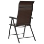 Folding garden chairs 2 units brown synthetic rattan by vidaXL, Garden chairs - Ref: Foro24-4007138, Price: 143,94 €, Discoun...