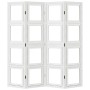 White Paulownia solid wood 4-panel dividing screen by vidaXL, Room dividers - Ref: Foro24-358689, Price: 112,18 €, Discount: %