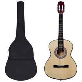 Set de guitarra clásica para principiantes 8 piezas 3/4 36" de vidaXL, Guitarras - Ref: Foro24-70115, Precio: 73,71 €, Descue...