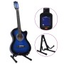 Western classical guitar set 12 pcs 6 strings blue 38" by vidaXL, Guitars - Ref: Foro24-70135, Price: 96,55 €, Discount: %