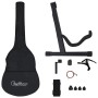 Western classical guitar set 12 pcs 6 strings blue 38" by vidaXL, Guitars - Ref: Foro24-70135, Price: 96,55 €, Discount: %