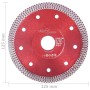 Disco de corte de diamante con agujeros acero 125 mm de vidaXL, Hojas de sierra - Ref: Foro24-143246, Precio: 12,85 €, Descue...