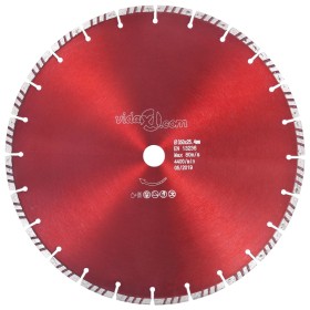 Diamond cutting disc with turbo steel 350 mm by vidaXL, Saw blades - Ref: Foro24-143228, Price: 41,99 €, Discount: %