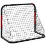 Fußballtor mit rotem und schwarzem Stahlnetz 90x48x71 cm von vidaXL, Fußballtore - Ref: Foro24-4007967, Preis: 48,11 €, Rabat...