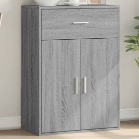 Aparador madera de ingeniería gris Sonoma 60x30x84 cm de vidaXL, Aparadores - Ref: Foro24-840497, Precio: 73,82 €, Descuento: %