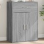 Sonoma gray engineered wood sideboard 60x30x84 cm by vidaXL, Sideboards - Ref: Foro24-840497, Price: 73,82 €, Discount: %