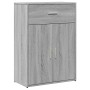 Sonoma gray engineered wood sideboard 60x30x84 cm by vidaXL, Sideboards - Ref: Foro24-840497, Price: 73,82 €, Discount: %