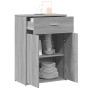 Aparador madera de ingeniería gris Sonoma 60x30x84 cm de vidaXL, Aparadores - Ref: Foro24-840497, Precio: 73,82 €, Descuento: %