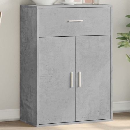 Concrete gray engineered wood sideboard 60x30x84 cm by vidaXL, Sideboards - Ref: Foro24-840495, Price: 75,12 €, Discount: %