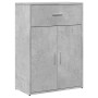 Concrete gray engineered wood sideboard 60x30x84 cm by vidaXL, Sideboards - Ref: Foro24-840495, Price: 75,12 €, Discount: %