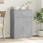 Concrete gray engineered wood sideboard 60x30x84 cm by vidaXL, Sideboards - Ref: Foro24-840495, Price: 75,12 €, Discount: %