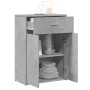 Aparador madera de ingeniería gris hormigón 60x30x84 cm de vidaXL, Aparadores - Ref: Foro24-840495, Precio: 75,12 €, Descuent...