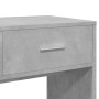 Concrete gray dressing table with mirror 80x39x80 cm by vidaXL, Bedroom Dressers - Ref: Foro24-840705, Price: 93,44 €, Discou...