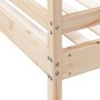 Solid pine wood bunk bed 80x200/120x200 cm by vidaXL, Beds and slatted bases - Ref: Foro24-3207177, Price: 304,99 €, Discount: %