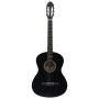 Guitarra clásica para principiantes madera tilo negro 4/4 39" de vidaXL, Guitarras - Ref: Foro24-70110, Precio: 71,16 €, Desc...