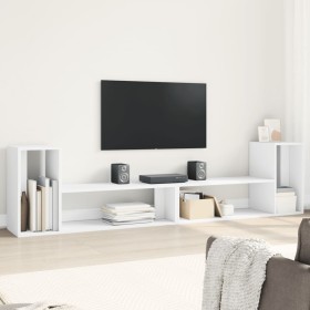 TV furniture 2 pcs engineered wood white 100x30x50 cm by vidaXL, TV Furniture - Ref: Foro24-840793, Price: 66,99 €, Discount: %