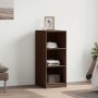 Oak brown engineered wood wardrobe 48x41x102 cm by vidaXL, Dresser Organizers and Bar Hangers - Ref: Foro24-840834, Price: 74...