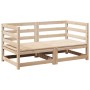 Gartensofa-Set 2-teilig aus massivem Kiefernholz von vidaXL, Gartensets - Ref: Foro24-3295810, Preis: 137,26 €, Rabatt: %