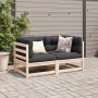 Gartensofa-Set 2-teilig aus massivem Kiefernholz von vidaXL, Gartensets - Ref: Foro24-3295810, Preis: 137,26 €, Rabatt: %