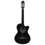 Western classical guitar with equalizer and 6 strings black by vidaXL, Guitars - Ref: Foro24-70138, Price: 85,68 €, Discount: %