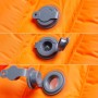 Colchón de camping autoinflable con almohada 1 persona naranja de vidaXL, Colchones de aire - Ref: Foro24-4007095, Precio: 45...