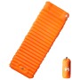 Colchón de camping autoinflable con almohada 1 persona naranja de vidaXL, Colchones de aire - Ref: Foro24-4007119, Precio: 51...