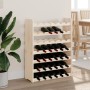 Solid pine wood bottle rack 67.5x25x87 cm by vidaXL, Wine racks - Ref: Foro24-4007559, Price: 50,87 €, Discount: %