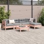 6-teilige Gartensofagarnitur mit Kissen aus Douglasienholz von vidaXL, Gartensets - Ref: Foro24-3299406, Preis: 473,73 €, Rab...