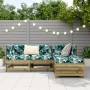 Garden sofa set 4 pieces impregnated pine wood by vidaXL, Garden sets - Ref: Foro24-3250787, Price: 258,12 €, Discount: %