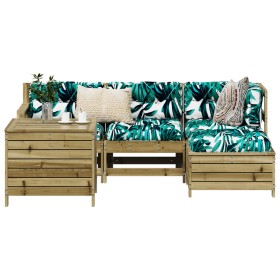 Garden sofa set 5 pieces impregnated pine wood by vidaXL, Garden sets - Ref: Foro24-3250495, Price: 352,99 €, Discount: %