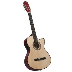 Guitarra clásica occidental con ecualizador y 6 cuerdas de vidaXL, Guitarras - Ref: Foro24-70136, Precio: 89,06 €, Descuento: %