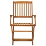 Folding garden chairs 2 units solid acacia wood by vidaXL, Garden chairs - Ref: Foro24-46337, Price: 111,38 €, Discount: %