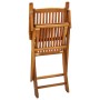 Folding garden chairs 2 units solid acacia wood by vidaXL, Garden chairs - Ref: Foro24-46337, Price: 111,38 €, Discount: %