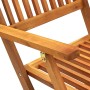 Folding garden chairs 2 units solid acacia wood by vidaXL, Garden chairs - Ref: Foro24-46337, Price: 111,38 €, Discount: %