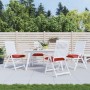 Gartenpalettenkissen 4 Stück Oxford-Stoff rot 50x50x7 cm von vidaXL, Kissen für Stühle und Sofas - Ref: Foro24-361526, Preis:...