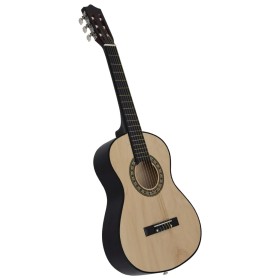 Guitarra clásica para principiantes y niños madera tilo 1/2 34" de vidaXL, Guitarras - Ref: Foro24-70122, Precio: 58,50 €, De...