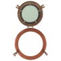 Aluminum and glass wall porthole mirror Ø30 cm by vidaXL, Mirrors - Ref: Foro24-357856, Price: 48,48 €, Discount: %