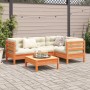 5-piece garden sofa set with wax-brown pine wood cushions by vidaXL, Garden sets - Ref: Foro24-3299427, Price: 438,81 €, Disc...