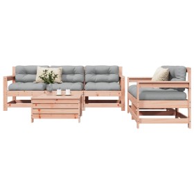 Gartensofa-Set 6-teilig aus massivem Douglasienholz von vidaXL, Gartensets - Ref: Foro24-3250822, Preis: 357,66 €, Rabatt: %