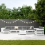 Garden sofa set 10 pieces solid white pine wood by vidaXL, Garden sets - Ref: Foro24-3250689, Price: 678,99 €, Discount: %