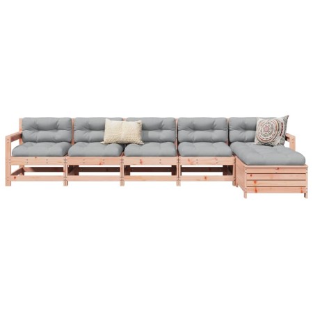 Garden sofa set 6 pieces solid Douglas fir wood by vidaXL, Garden sets - Ref: Foro24-3250862, Price: 346,99 €, Discount: %