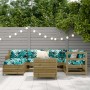 Garden sofa set 7 pieces impregnated pine wood by vidaXL, Garden sets - Ref: Foro24-3250971, Price: 497,49 €, Discount: %