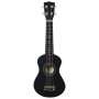 Soprano ukulele set with black 21" case for children by vidaXL, String instruments - Ref: Foro24-70147, Price: 28,79 €, Disco...